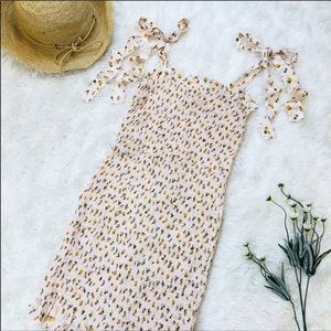 Free People Bella Smocked Dress Size XS